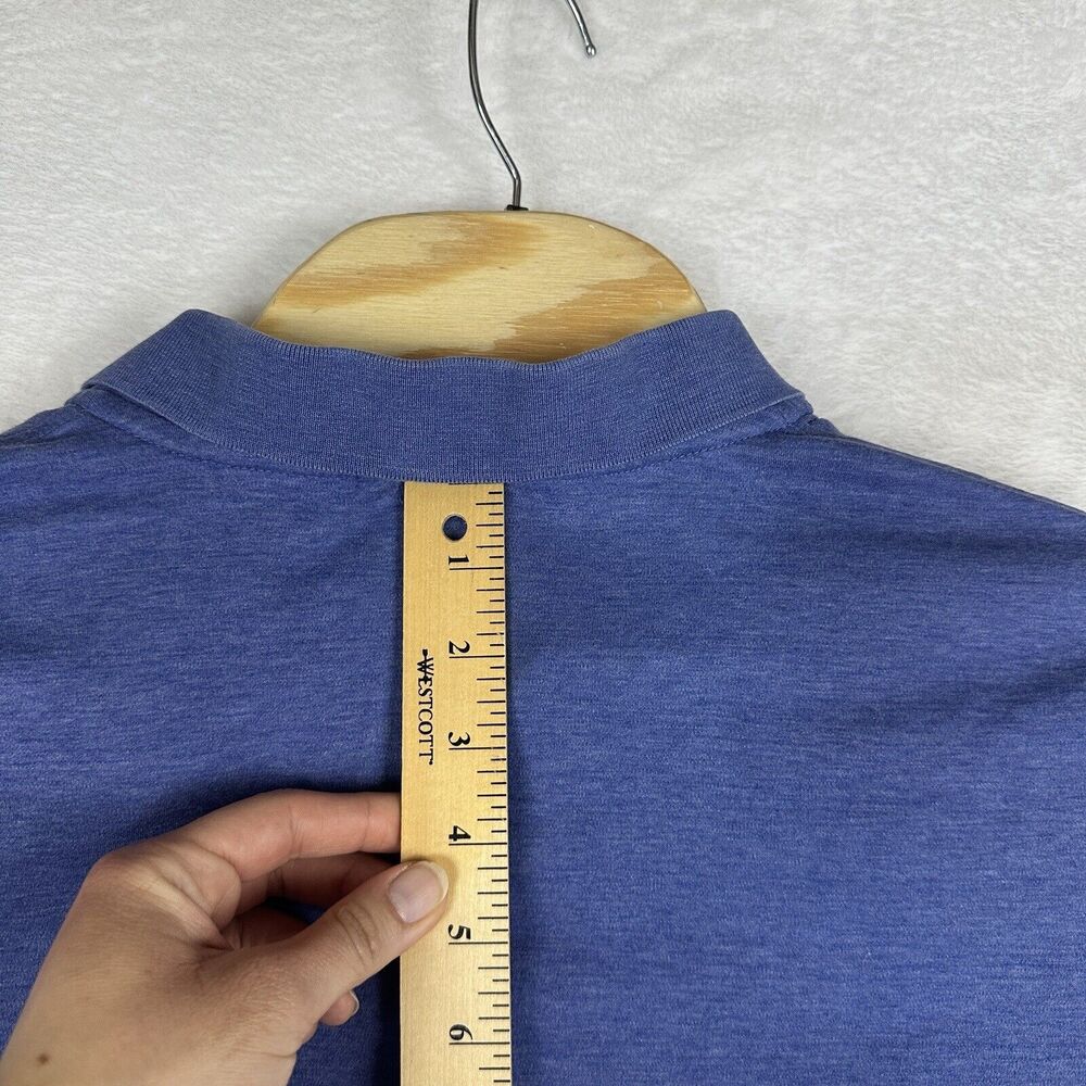 Polo Ralph Lauren Short Sleeve Polo Shirt Men's XL Cotton Blue Golf - Picture 4 of 16